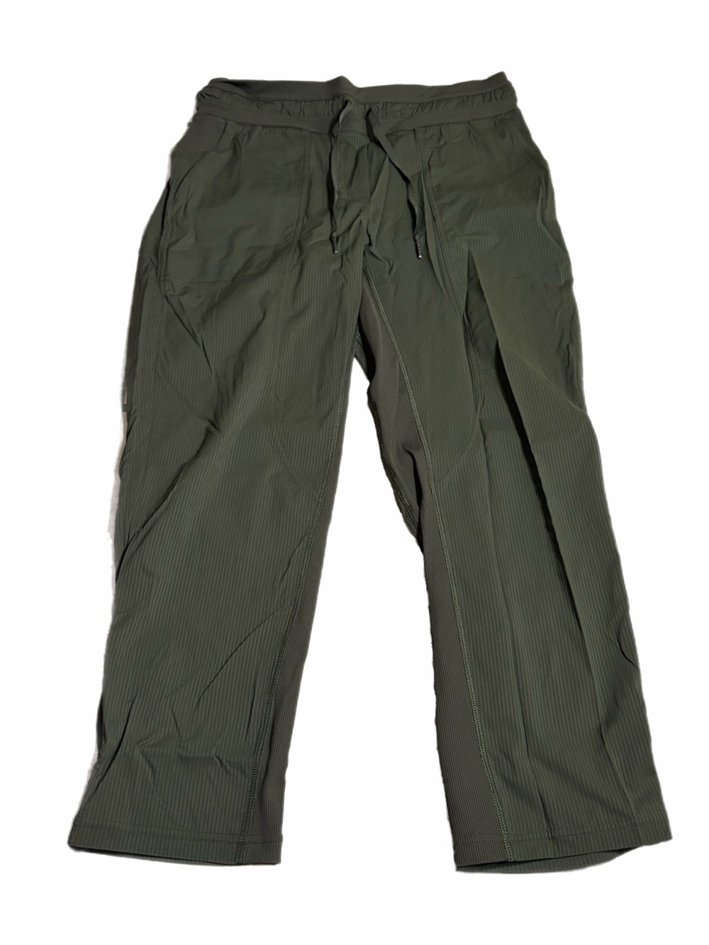NWOT Lululemon Dance Studio Mid-Rise Cropped Pant *25” (Dark Olive) Size 8
